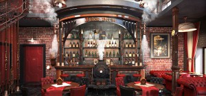 Steampunk pub