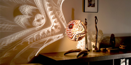 dekoratív lámpa 