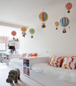 Hőlégballon dekoráció