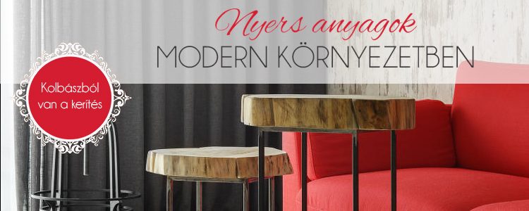 Nyers anyagok modern környezetben fejléc