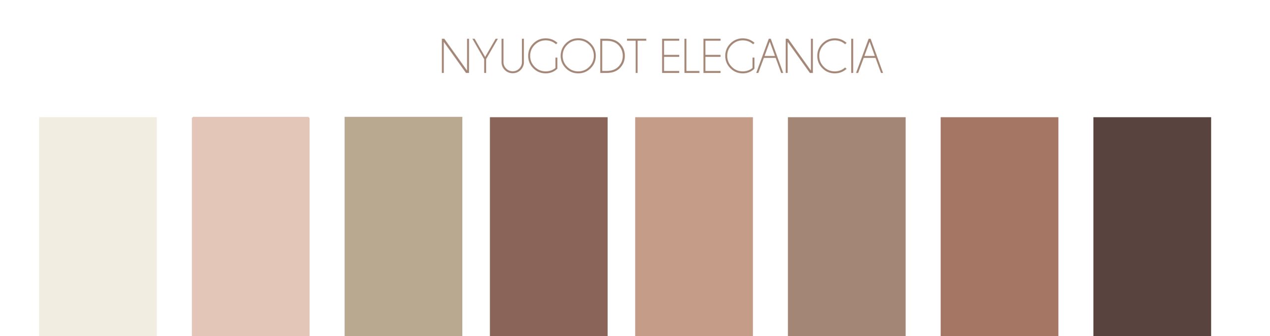 Nyugodt elegancia, 2025 Pantone színek